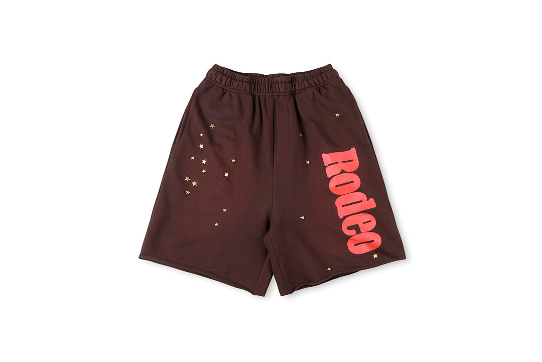 Sp5der worldwide 555555 Before shorts 休闲洗水短裤立体星星 - view 8