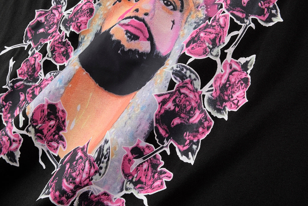 ASAP ROCKY 合作款 YAMS DAY VLON Tee 嘻哈说唱 人像短袖T恤 - view 7
