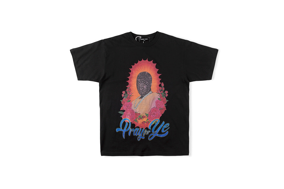 HOMME+FEMME Pray for ye rose玫瑰印花潮T - view 10