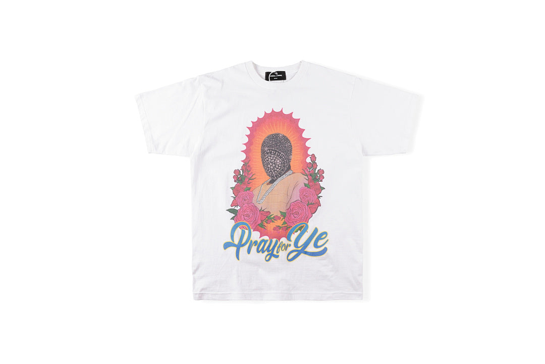 HOMME+FEMME Pray for ye rose玫瑰印花潮T - view 12