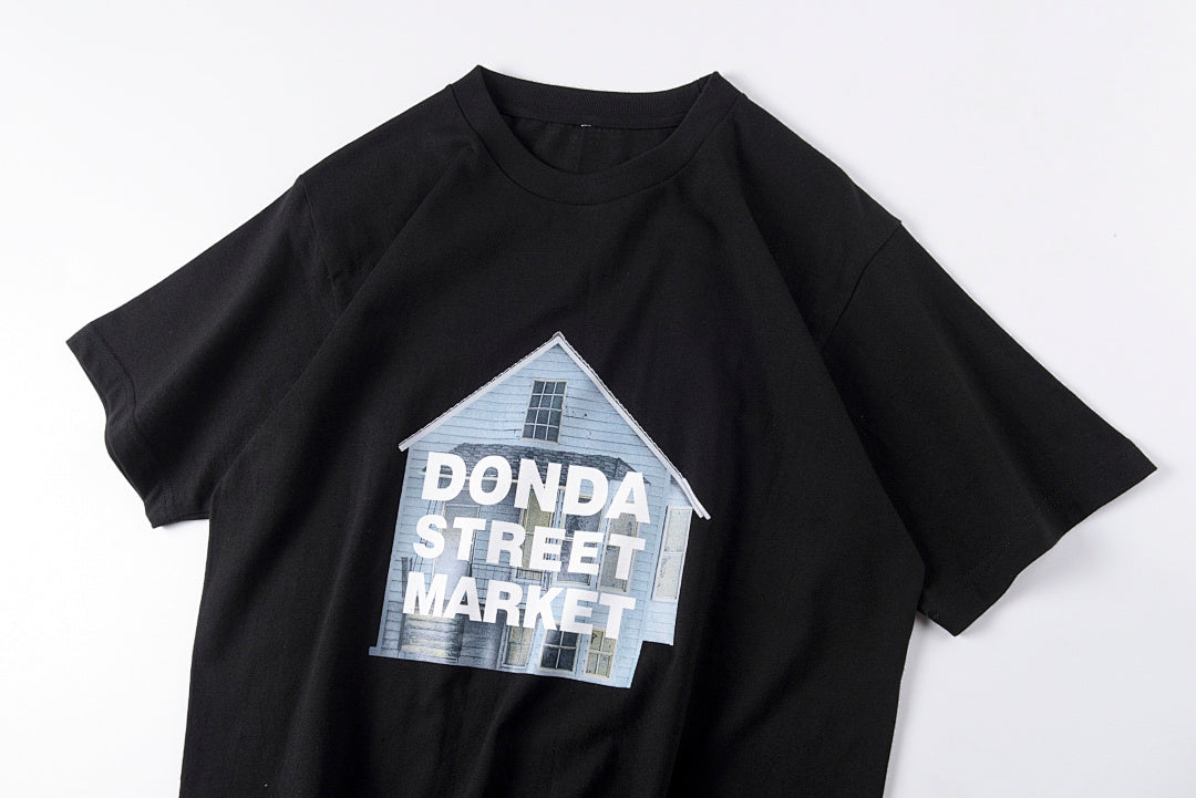 DONDA2 STREET MARKET 庆祝 Kanye侃爷恶搞DSM短袖T恤BLADE宽松 - view 5