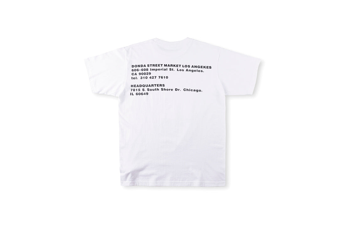 DONDA2 STREET MARKET 庆祝 Kanye侃爷恶搞DSM短袖T恤BLADE宽松 - view 11