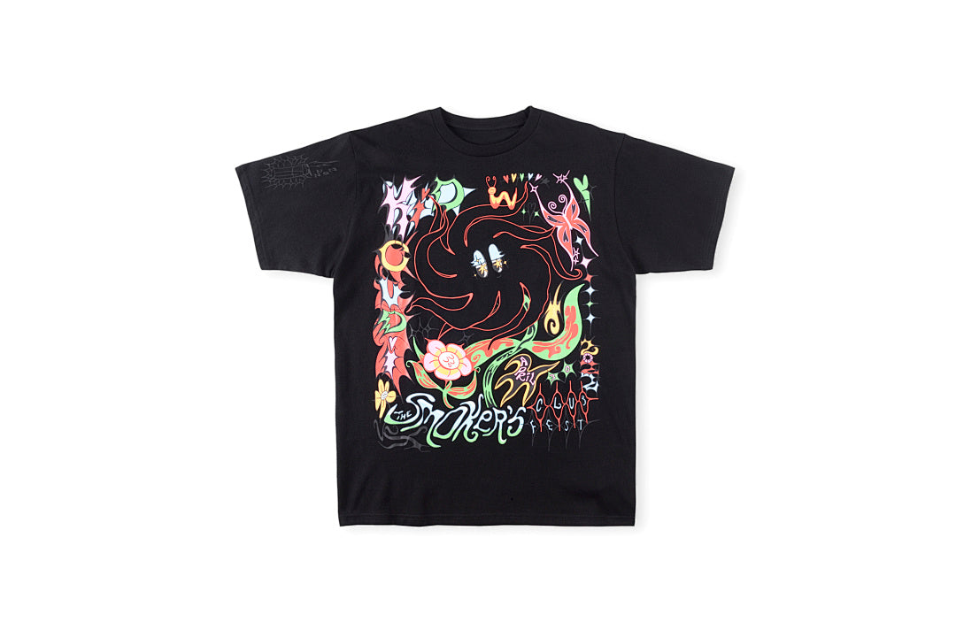 Kanye The Trilogy Continues Hoodie花卉印花潮T - view 13
