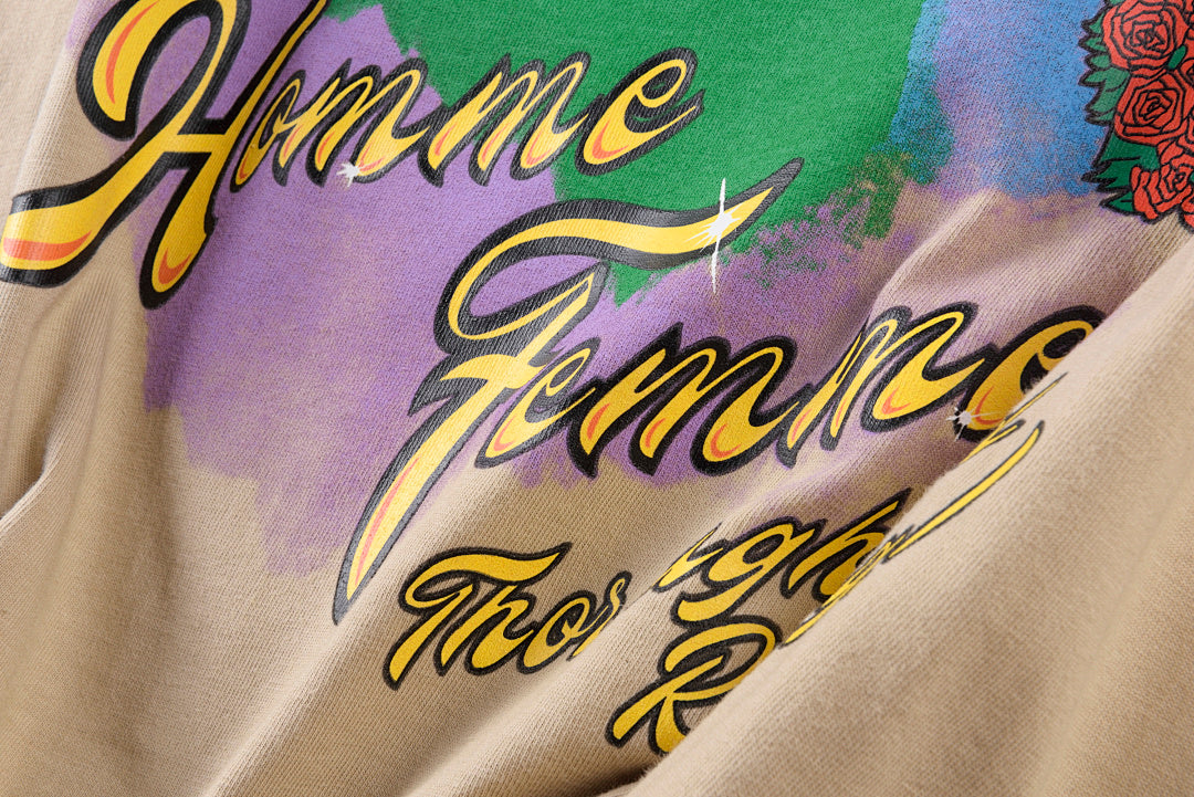 Homme+Femme Tour CHAMPION'S tee木马短袖T恤 - view 5