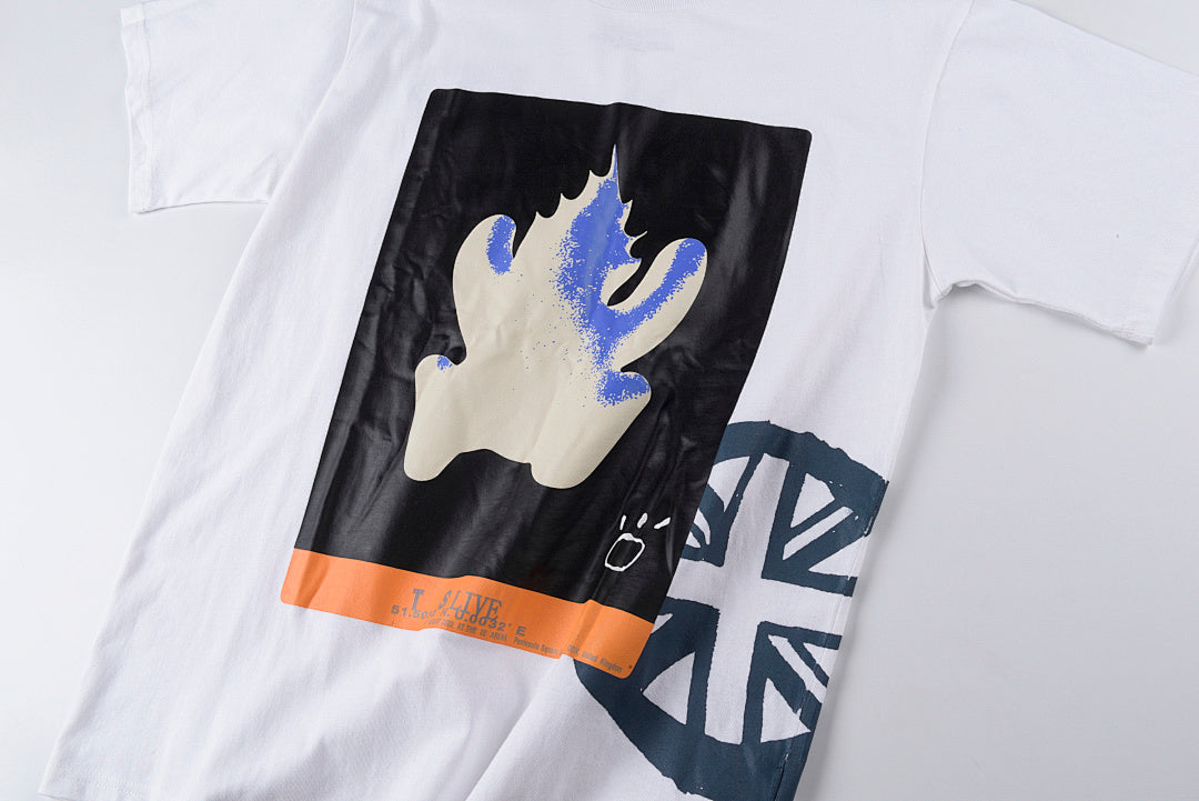 Travis Scott O2 Live Burning Man Tee 周边巡演短T - view 4