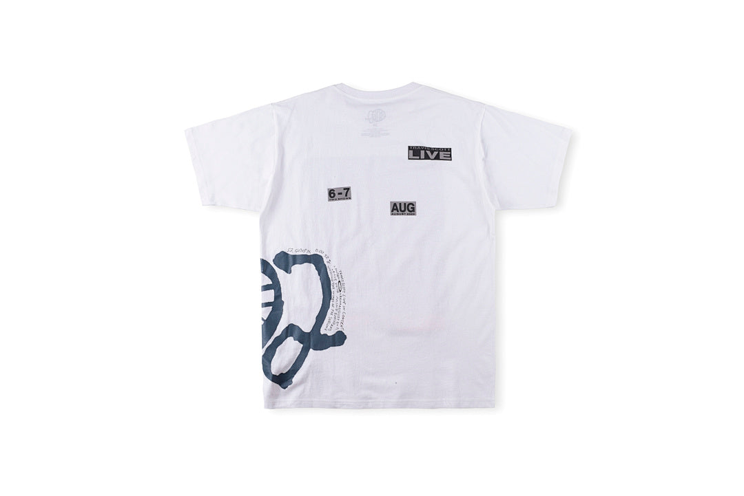 Travis Scott O2 Live Burning Man Tee 周边巡演短T - view 10