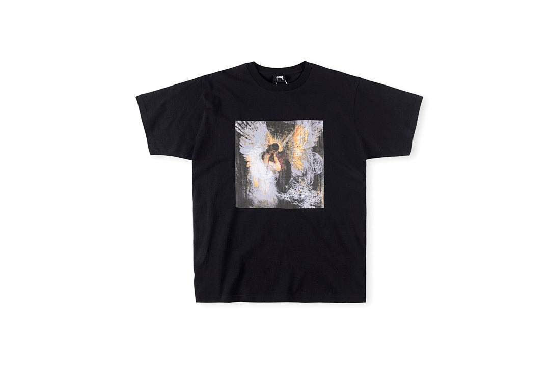 Revenge Angel Kiss Hoodie天使油画男女短T - view 9