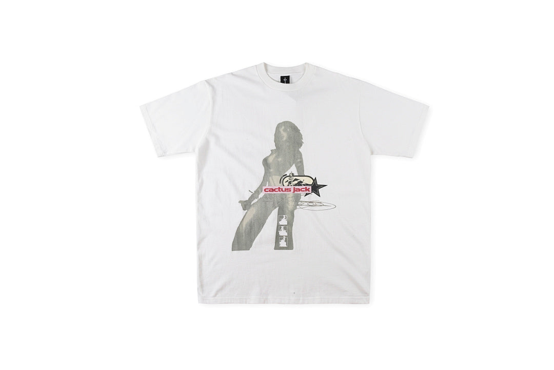 Travis Scott Cactus Jack Digital Girl Tee合作款logo短T - view 10