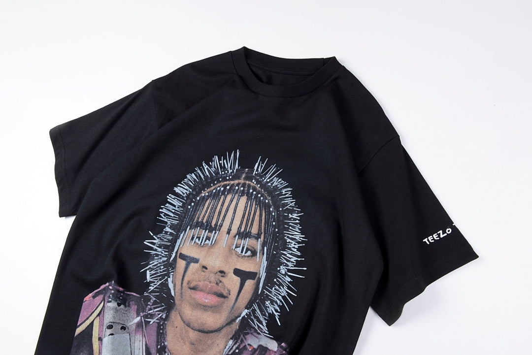Travis Scott Teezo Touchdown Utopia Tour Tee长钉头像短T - view 6