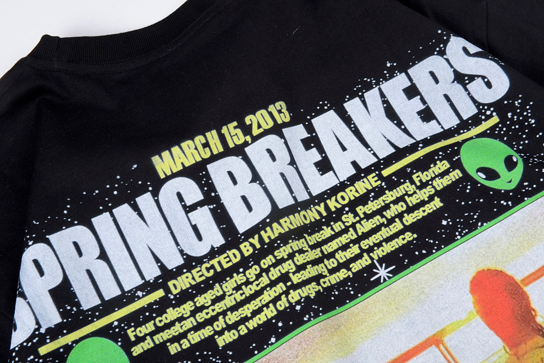 Online Ceramics Spring Breakers Alien Tee断路器外星人短T - view 5