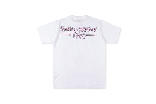 Vvertabrace Show me your tits Tee 字母ins同款男女欧美潮短袖T - view 9