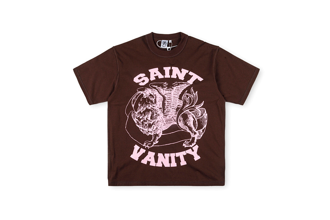 SAINT VANITY ins 同款字母印花休闲短T - view 6