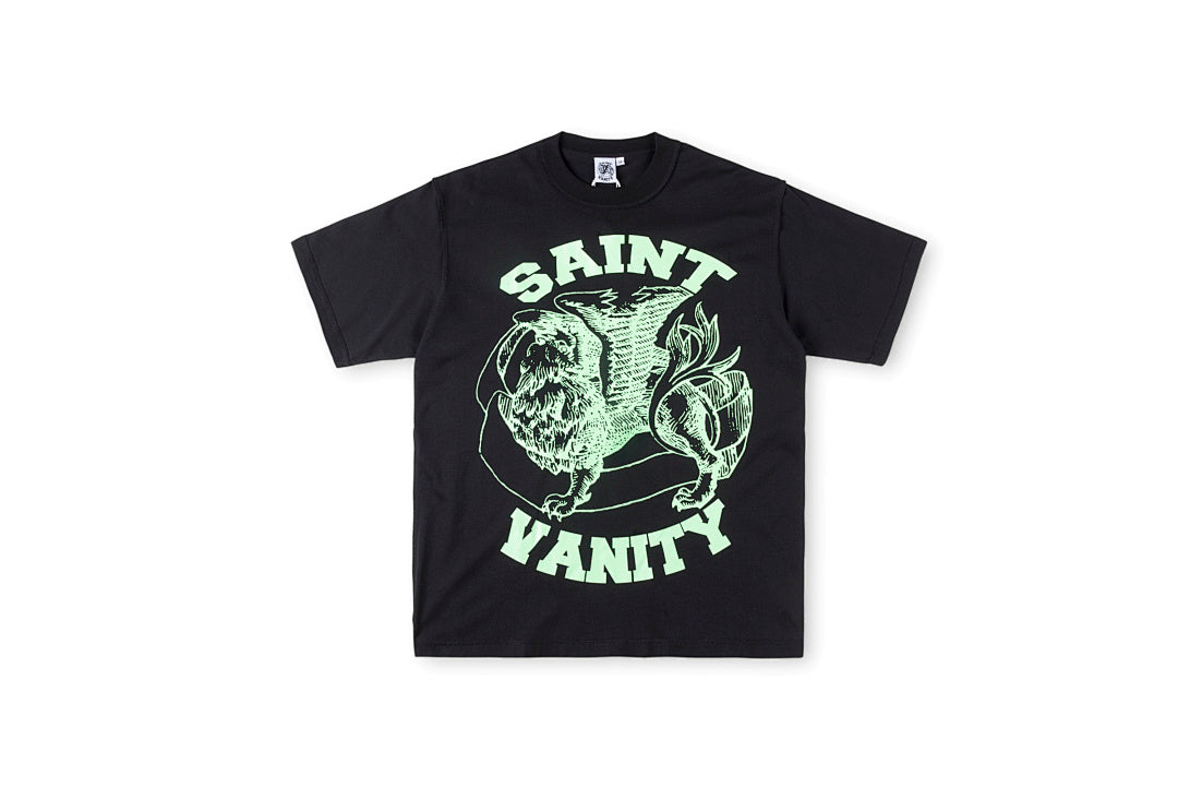 SAINT VANITY ins 同款字母印花休闲短T - view 12