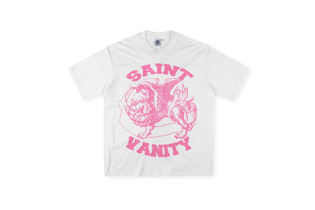 SAINT VANITY ins 同款字母印花休闲短T - view 18
