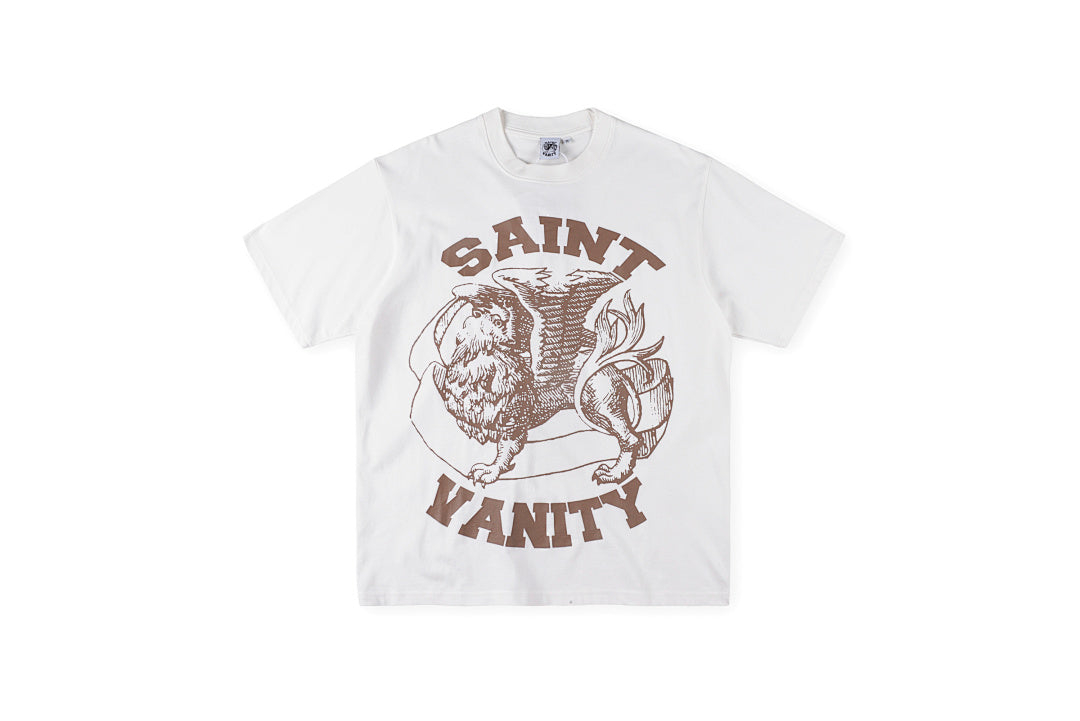 SAINT VANITY ins 同款字母印花休闲短T - view 20