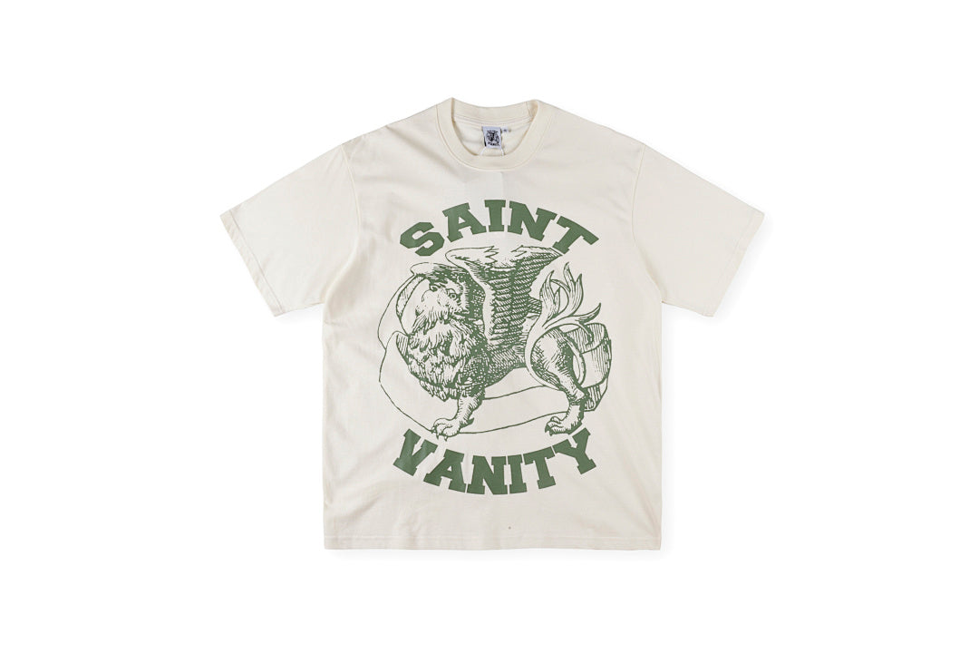 SAINT VANITY ins 同款字母印花休闲短T - view 24