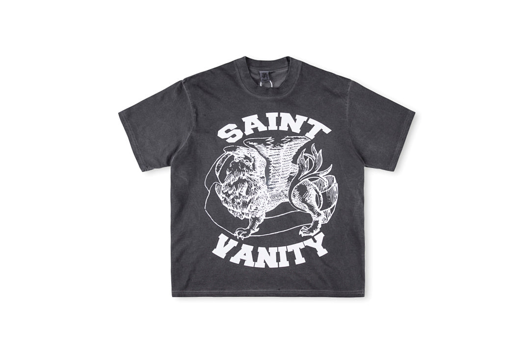 SAINT VANITY ins 同款字母印花休闲短T - view 26