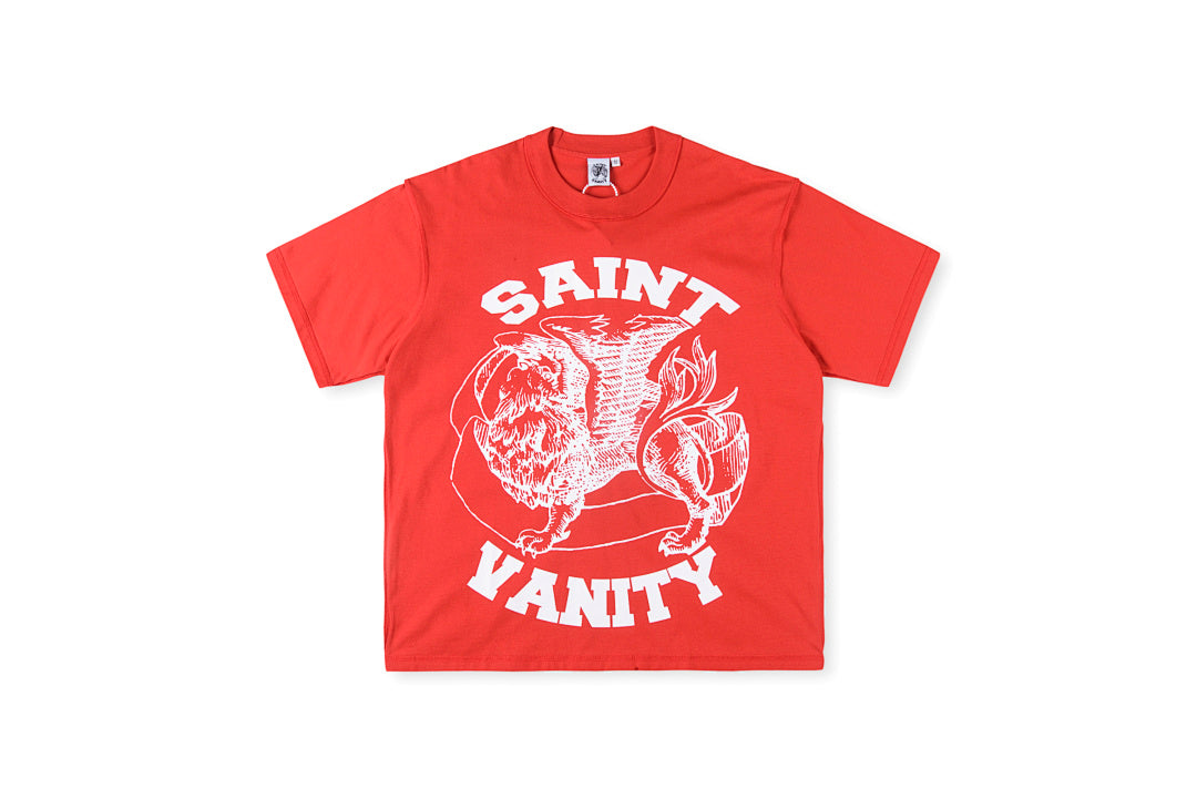 SAINT VANITY ins 同款字母印花休闲短T - view 40