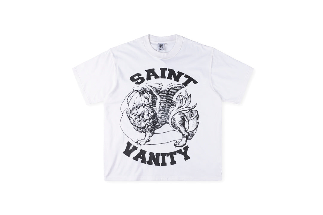 SAINT VANITY ins 同款字母印花休闲短T - view 42