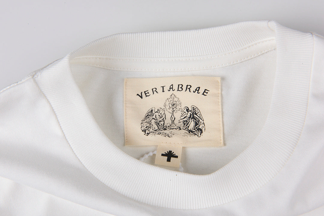 Vertabrae shepherd tank 人像印花纯棉短T - view 2