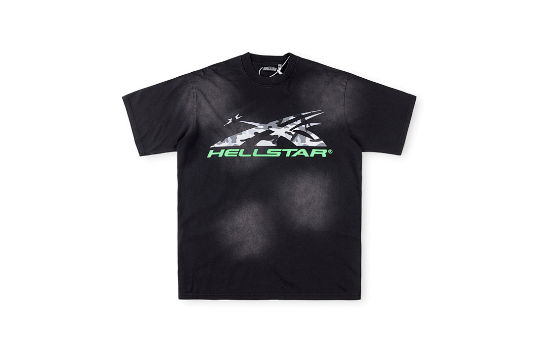 Hellstar Studios Gel Sport Logo tee迷彩印花洗水短T欧美潮 - view 12
