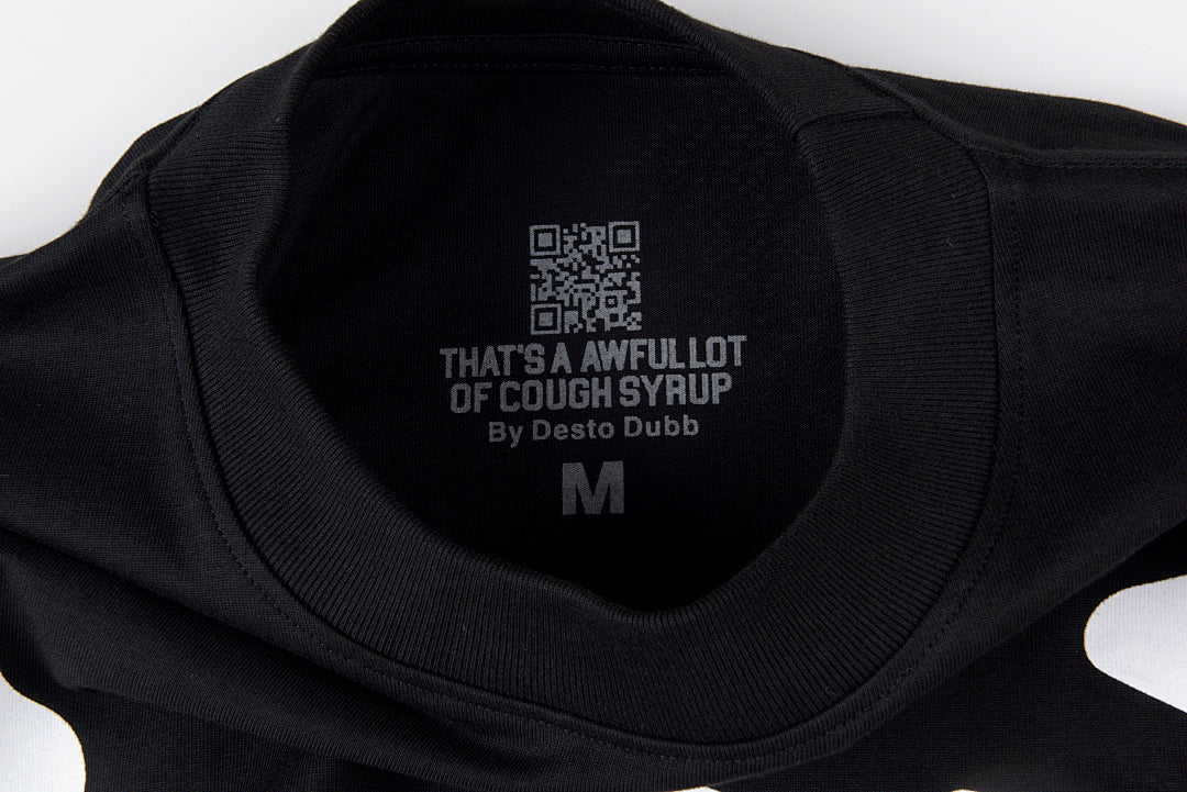 That's A Awful Lot of Cough Syrup Hoodie趣味印花纯棉短T - view 4