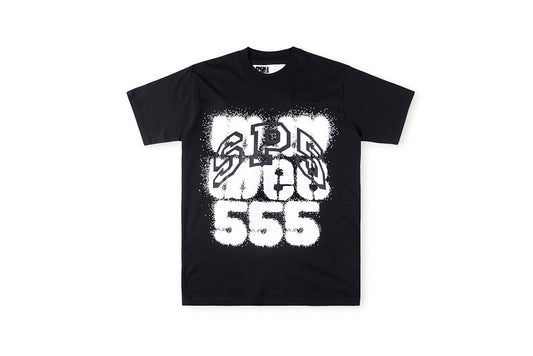 Sp5der worldwide 555555 Tee印花休闲短T - view 9