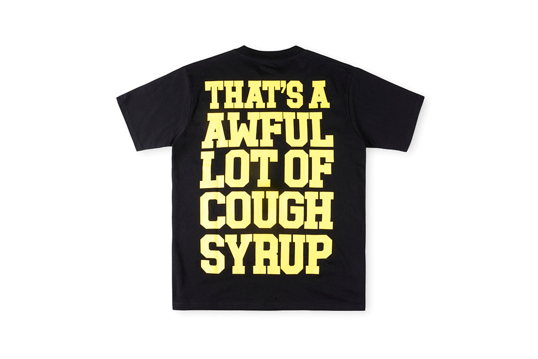 That's A Awful Lot of Cough Syrup潮流熊印花短T - view 11
