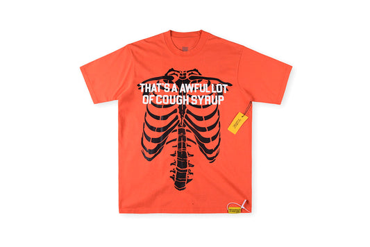 That's A Awful Lot of Cough Syrup骷髅肋骨印花休闲短T - view 16