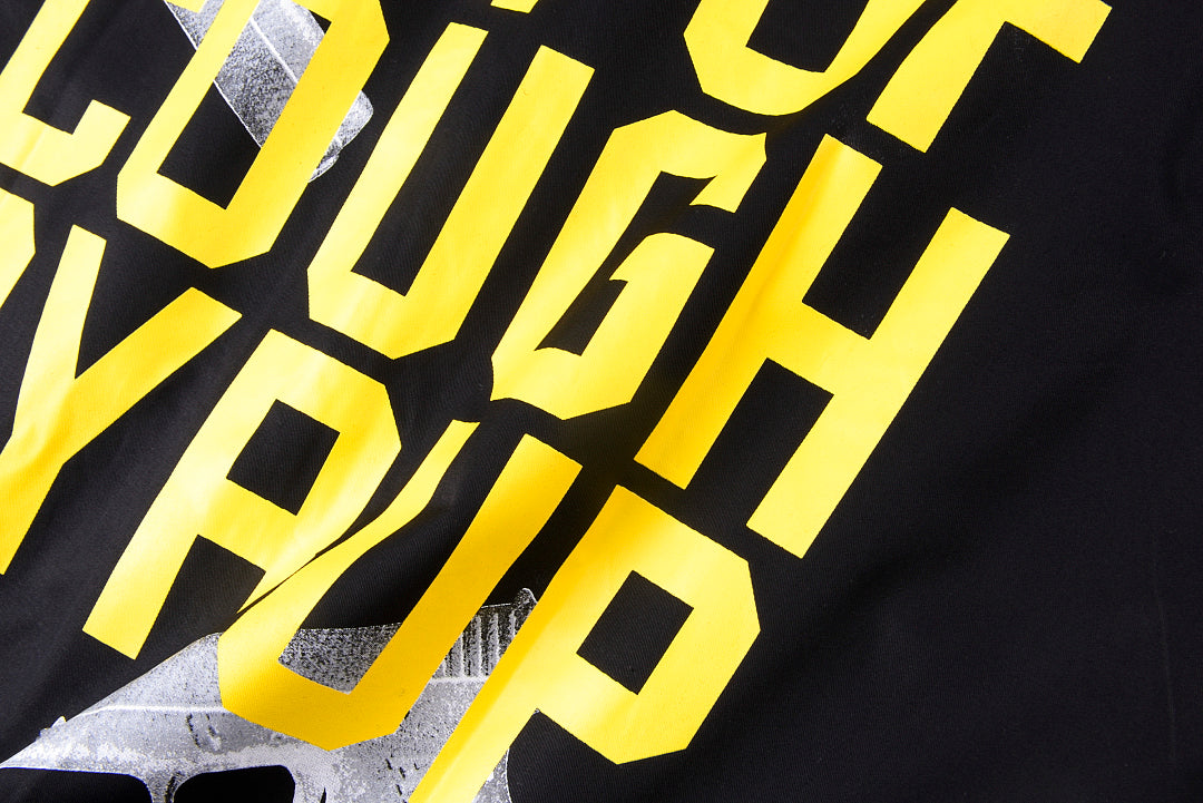 That's A Awful Lot of Cough Syrup手枪字母印花休闲短衬 - view 7