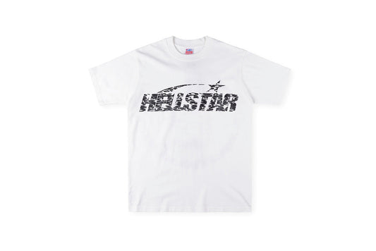 Hellstar Studios Tee 前后斑马纹经典logo印花休闲短T - view 14