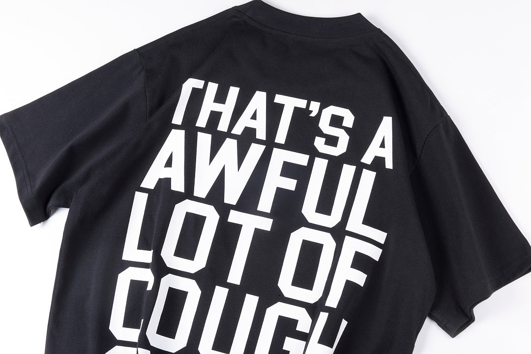 That's A Awful Lot of Cough Syrup 美式复古卡通印花短T - view 8