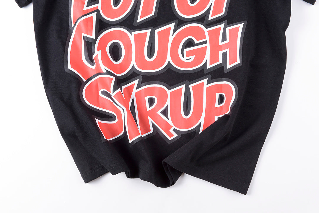 That's A Awful Lot of Cough Syrup 美式复古卡通印花短T - view 9