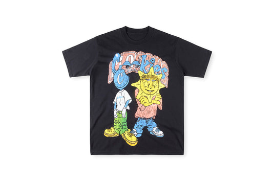 Glo Gang Boyz Worldwide Tee 卡通太阳印花男女同款短T - view 9